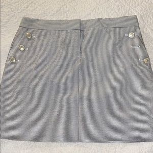 J.Crew Seersucker skirt